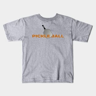 "Chopped" Pickleball Design Kids T-Shirt